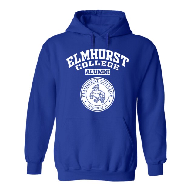 Elmhurst College Bluejays IL LG Alumni Hoodie