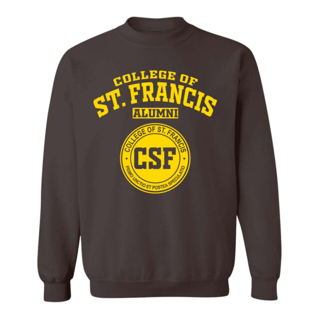 College of St Francis IL LG Alumni Sweatshirt