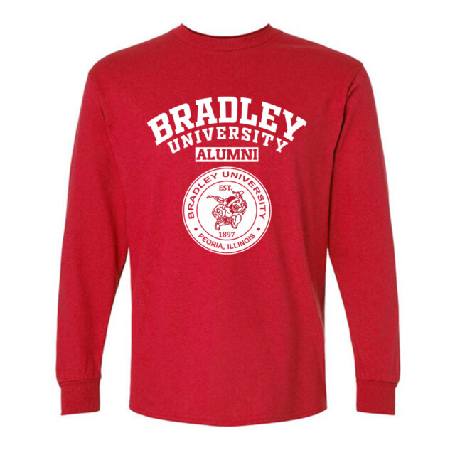 Bradley University Braves IL LG Alumni Long Sleeve