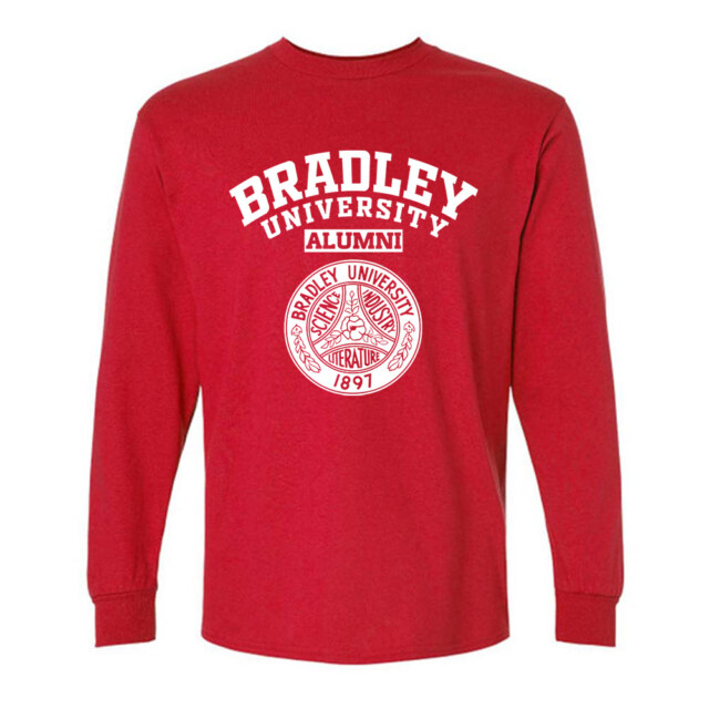 Bradley University IL LG Alumni Long Sleeve