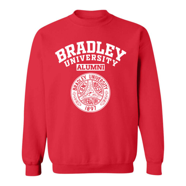 Bradley University IL LG Alumni Sweatshirt