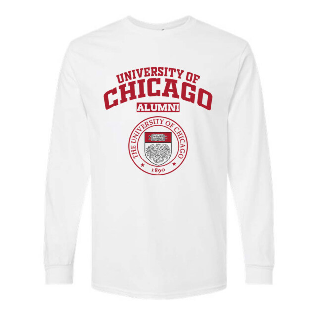 University of Chicago Light IL LG Alumni Long Sleeve
