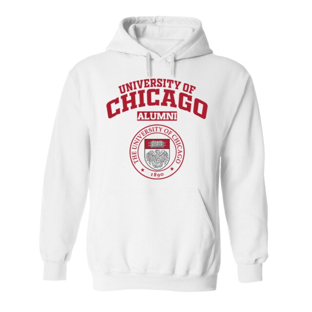 University of Chicago Light IL LG Alumni Hoodie