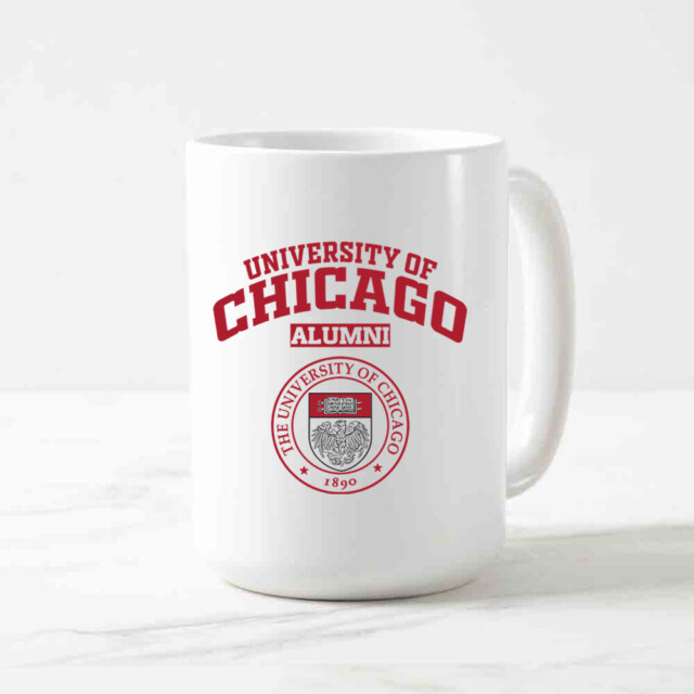 University of Chicago Light IL LG Alumni Mug