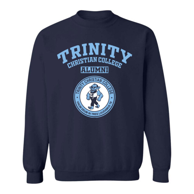Trinity Christian College Troll IL LG Alumni Sweatshirt