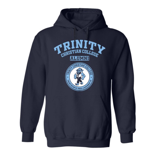 Trinity Christian College Troll IL LG Alumni Hoodie