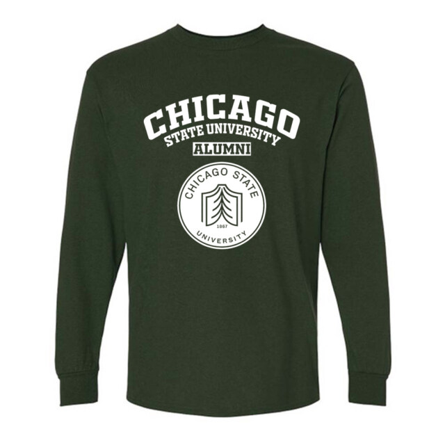 Chicago State University Dark IL LG Alumni Long Sleeve