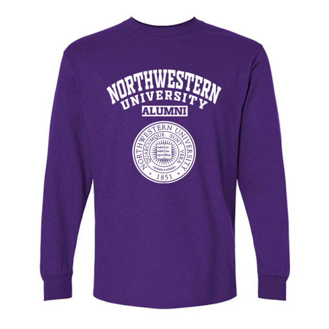 Northwestern University IL LG Alumni Long Sleeve