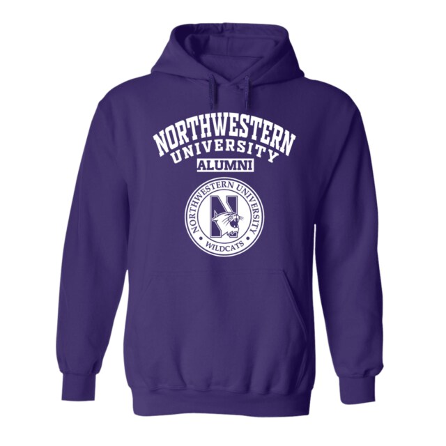 Northwestern University Wildcats IL LG Alumni Hoodie
