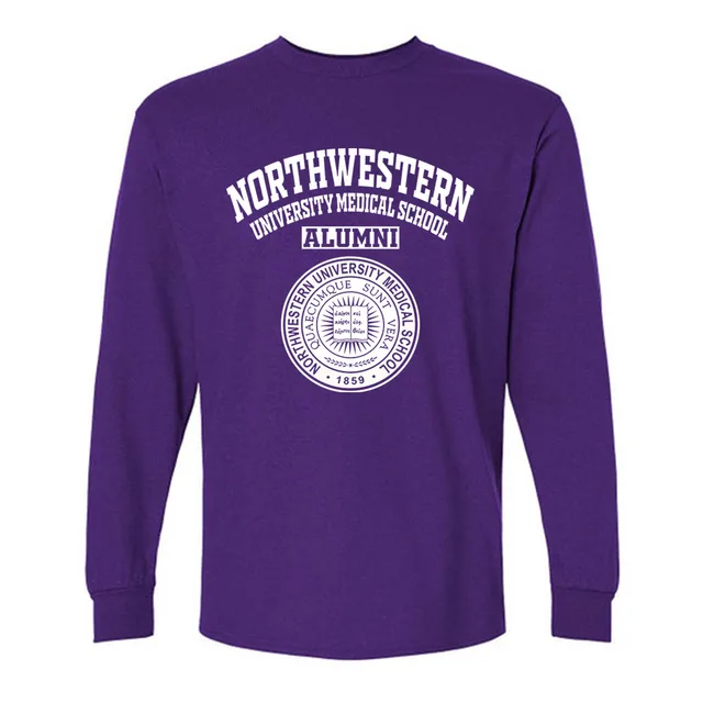 Northwestern University Medical School IL LG Alumni Long Sleeve