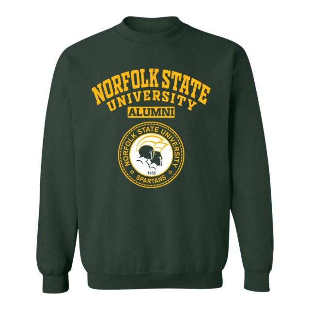 Norfolk State University Spartans VA LG Alumni Sweatshirt