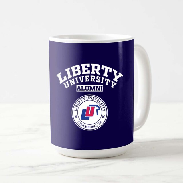 Liberty University Flames VA LG Alumni Mug