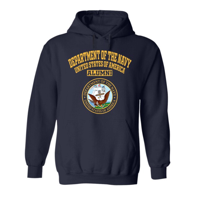Department of The navy United States of America VA LG Alumni Hoodie