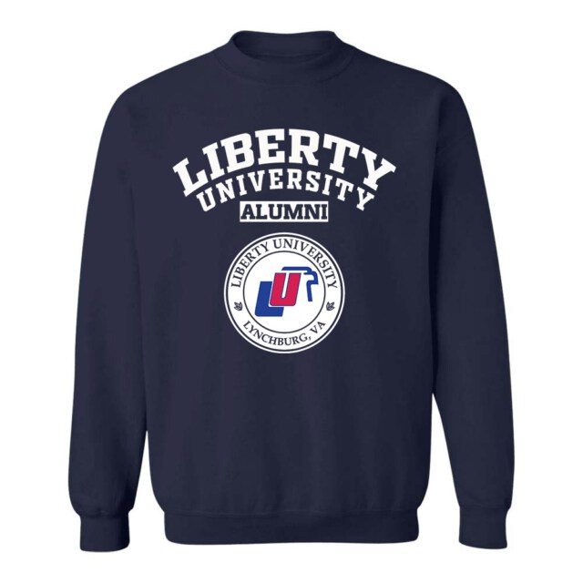 Liberty University Flames VA LG Alumni Sweatshirt