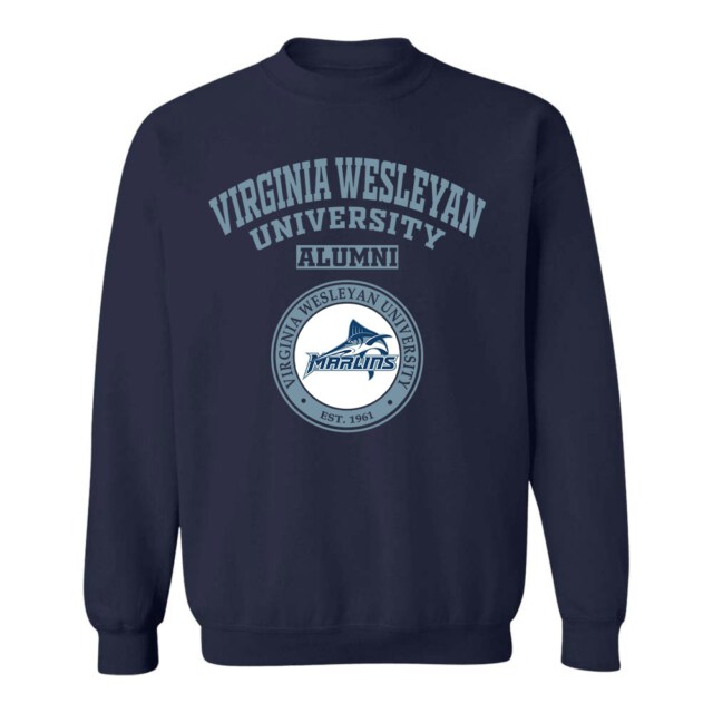 Virginia Wesleyan University Marlins VA LG Alumni Sweatshirt