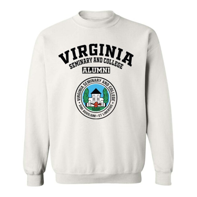 Virginia Seminary and College Light VA LG Alumni Sweatshirt