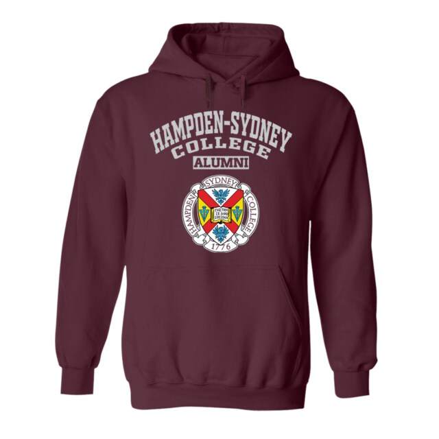 Hampden Sydney College VA Seal-LG Alumni Hoodie