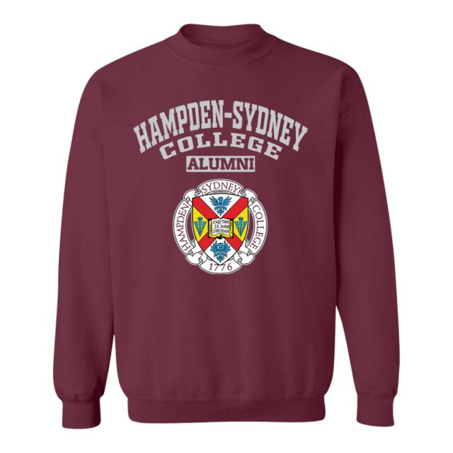 Hampden Sydney College VA Seal-LG Alumni Sweatshirt