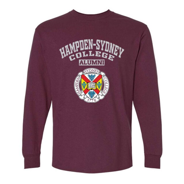Hampden Sydney College VA Seal-LG Alumni Long Sleeve