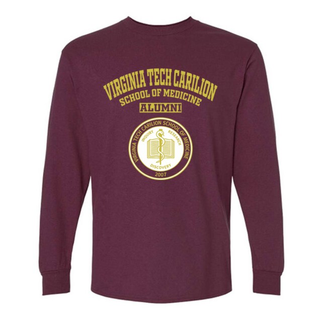 Virginia Tech Carilion School of Medicine VA LG Alumni Long Sleeve
