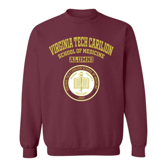 Virginia Tech Carilion School of Medicine VA LG Alumni Sweatshirt