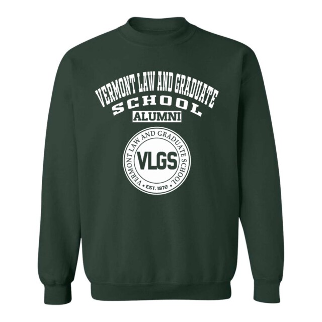 Vermont Law and Graduate School VT LG Alumni Sweatshirt
