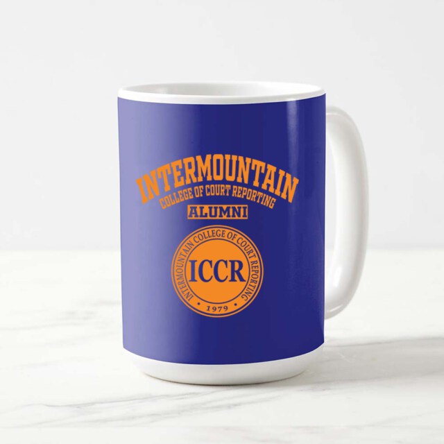 Intermountain College of Court Reporting UT LG Alumni Mug