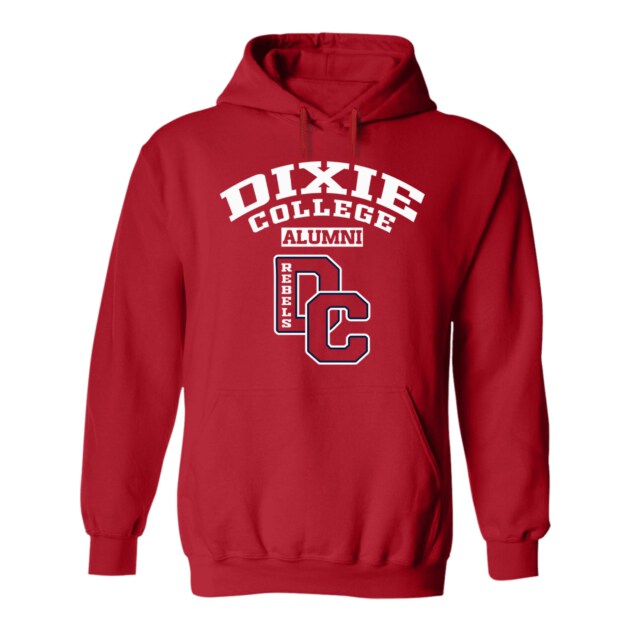 Dixie College Dark UT LG Alumni Hoodie