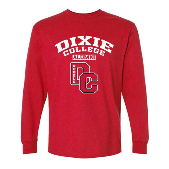 Dixie College Dark UT LG Alumni Long Sleeve