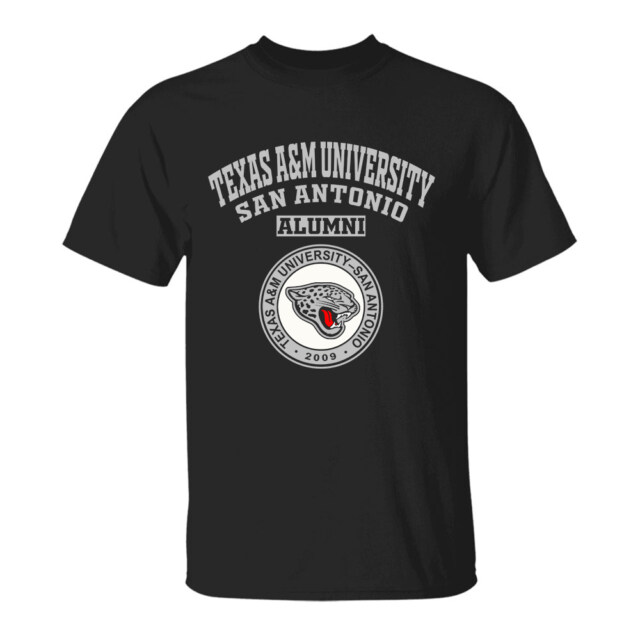 Texas A&M University San Antonio Jaguars TX LG Alumni T Shirt