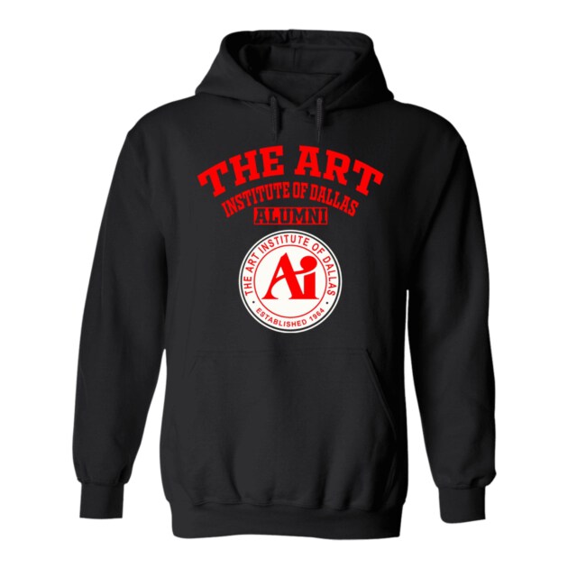 The Art Institute of Dallas TX LG Alumni Hoodie