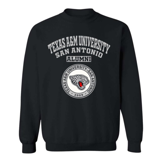 Texas A&M University San Antonio Jaguars TX LG Alumni Sweatshirt