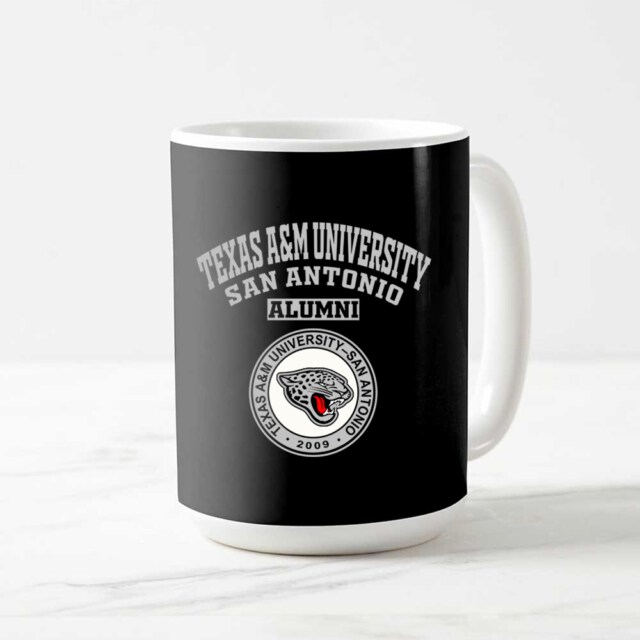 Texas A&M University San Antonio Jaguars TX LG Alumni Mug