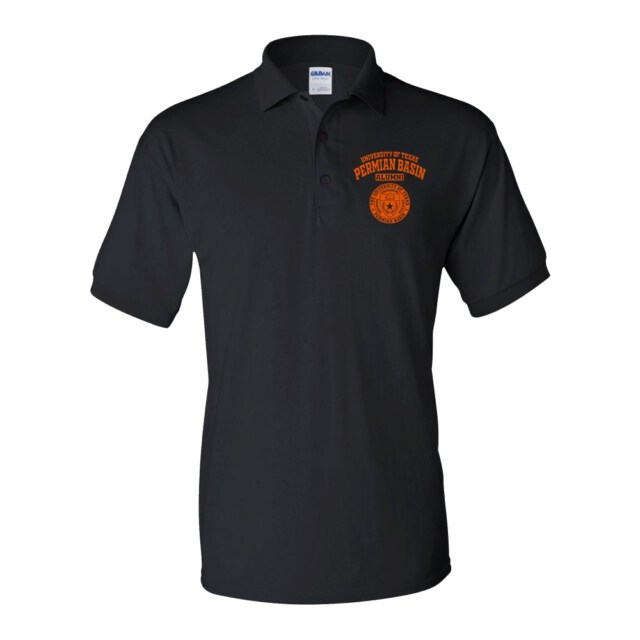 University of Texas Permian Basin UTPB Dark TX LG Alumni Polo