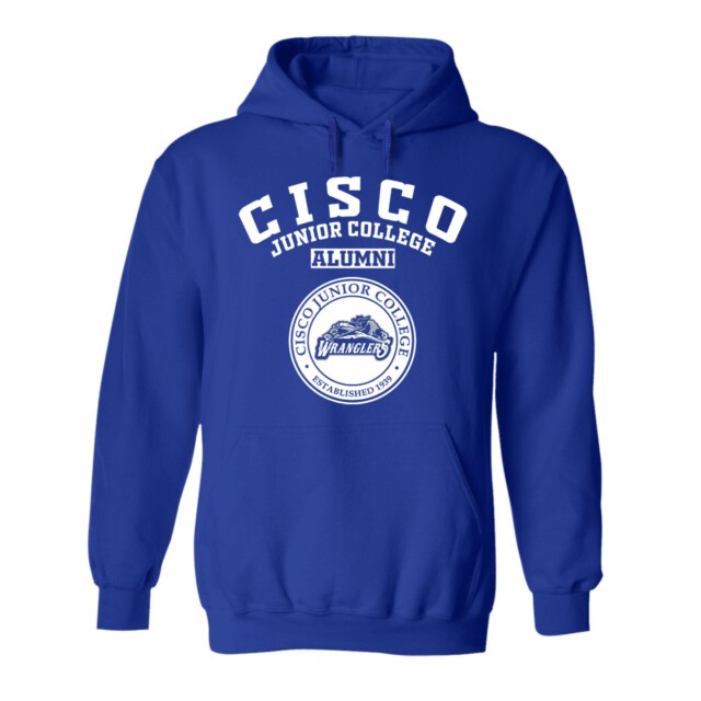 Cisco Junior College Wranglers TX LG Alumni Hoodie
