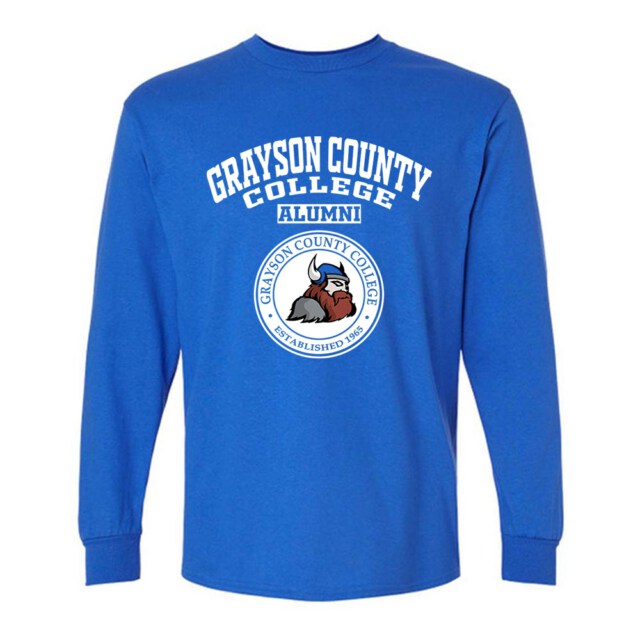 Grayson County College TX LG Alumni Long Sleeve