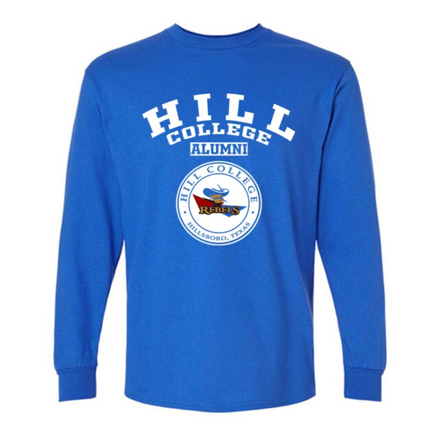 Hill College TX LG Alumni Long Sleeve