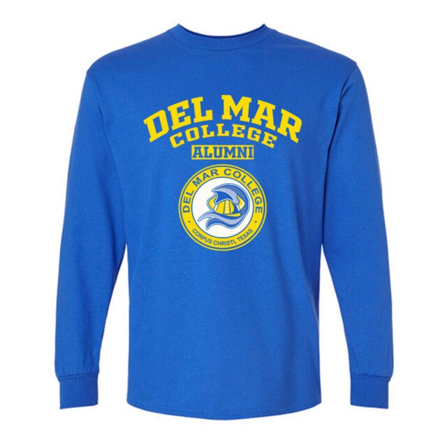 Del Mar College Vikings TX LG Alumni Long Sleeve