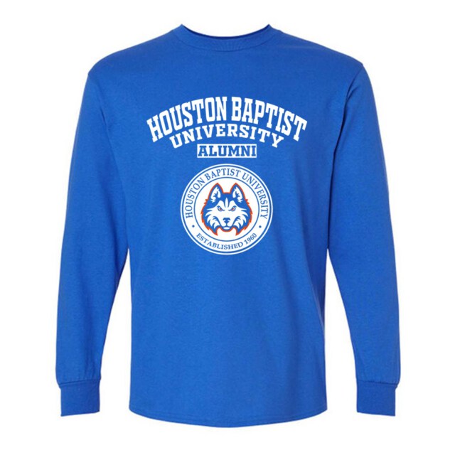 Houston Baptist University Huskies TX LG Alumni Long Sleeve