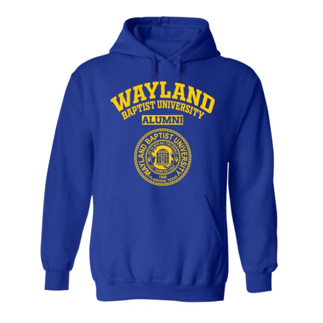 Wayland Baptist University TX LG Alumni Hoodie
