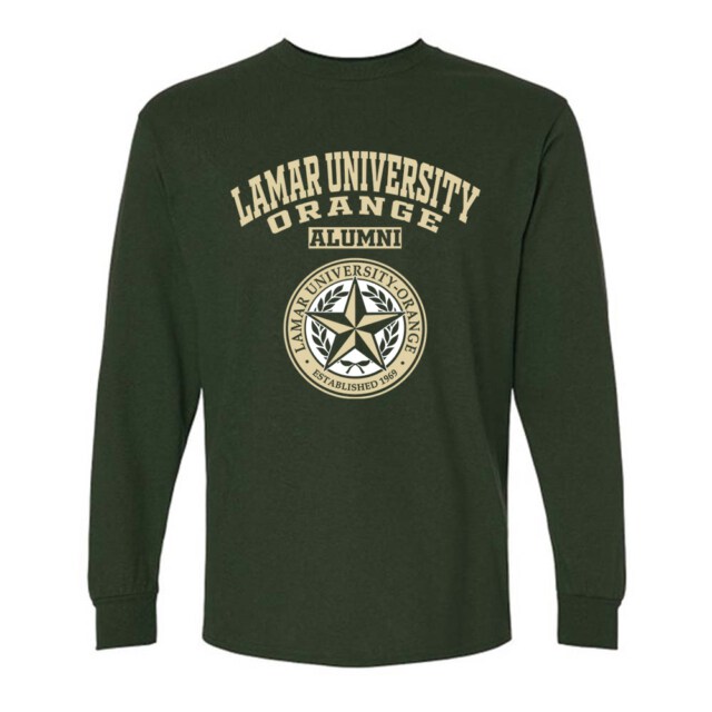 Lamar University Orange TX LG Alumni Long Sleeve