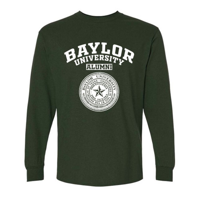 Baylor University Dark TX LG Alumni Long Sleeve