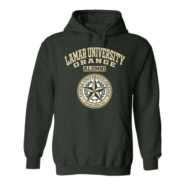 Lamar University Orange TX LG Alumni Hoodie