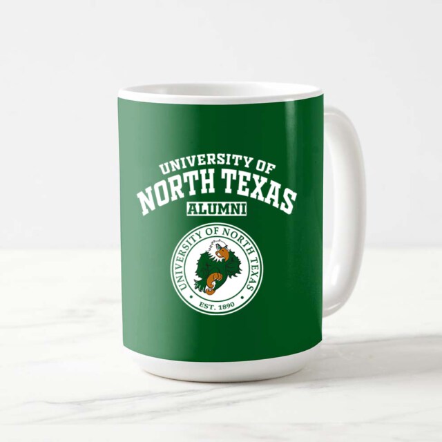 University of North Texas Eagles TX LG Alumni Mug