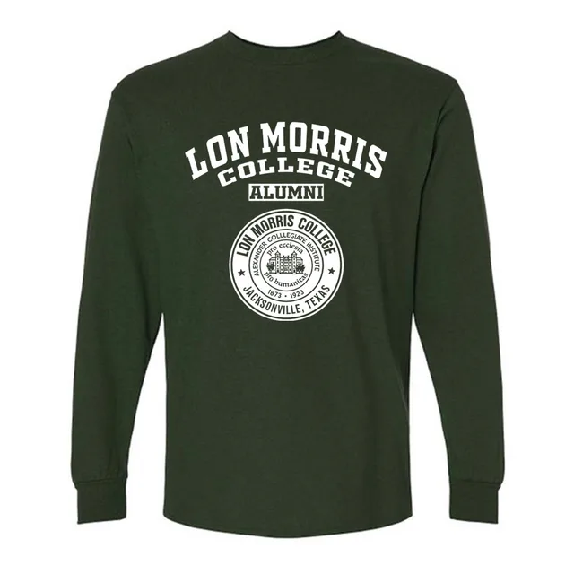 Lon Morris College Dark TX LG Alumni Long Sleeve