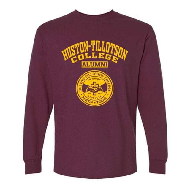 Huston Tillotson College TX LG Alumni Long Sleeve