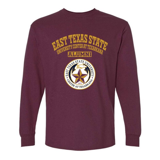 East Texas State University Center at Texarkana Dark TX LG Alumni Long Sleeve