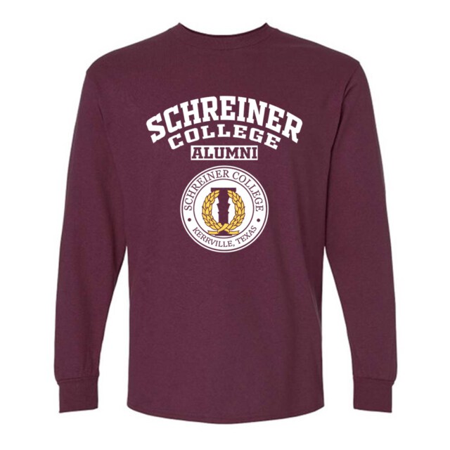 Schreiner College Dark TX LG Alumni Long Sleeve