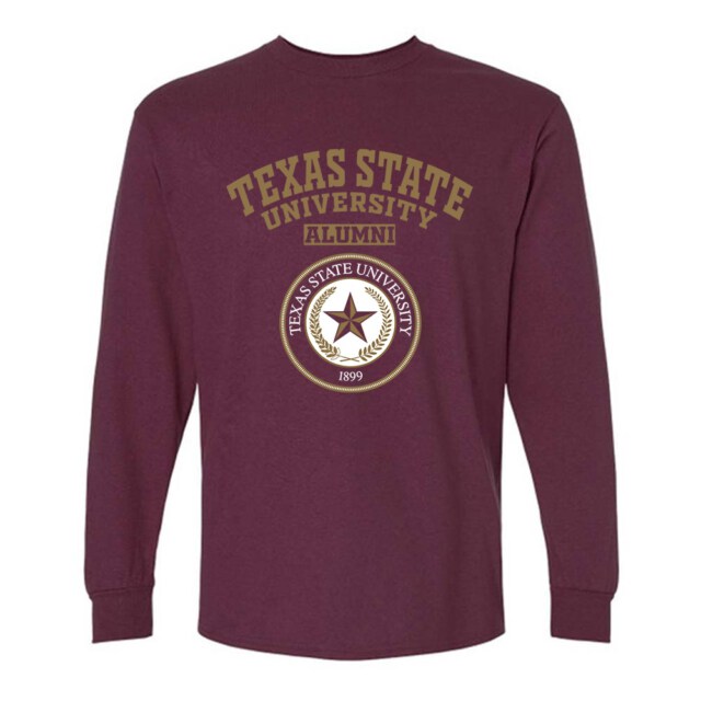 Texas State University TX LG Alumni Long Sleeve