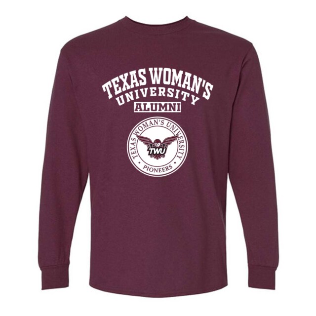 Texas Woman's University TX LG Alumni Long Sleeve